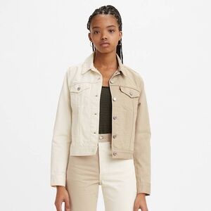 Levi's Original Trucker Denim Jacket in Tan Stonewash